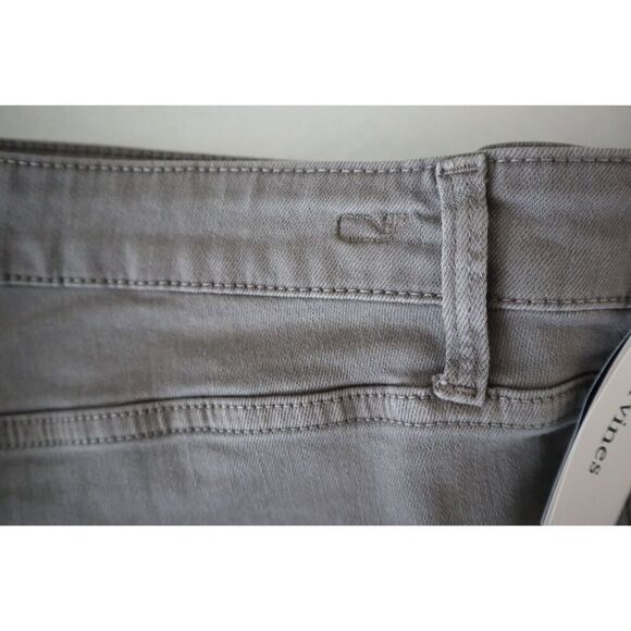 Vineyard Vines Women's Sz 36 Anchor Gray Jamie High-Rise Garment-Dyed Jeans - Picture 9 of 13